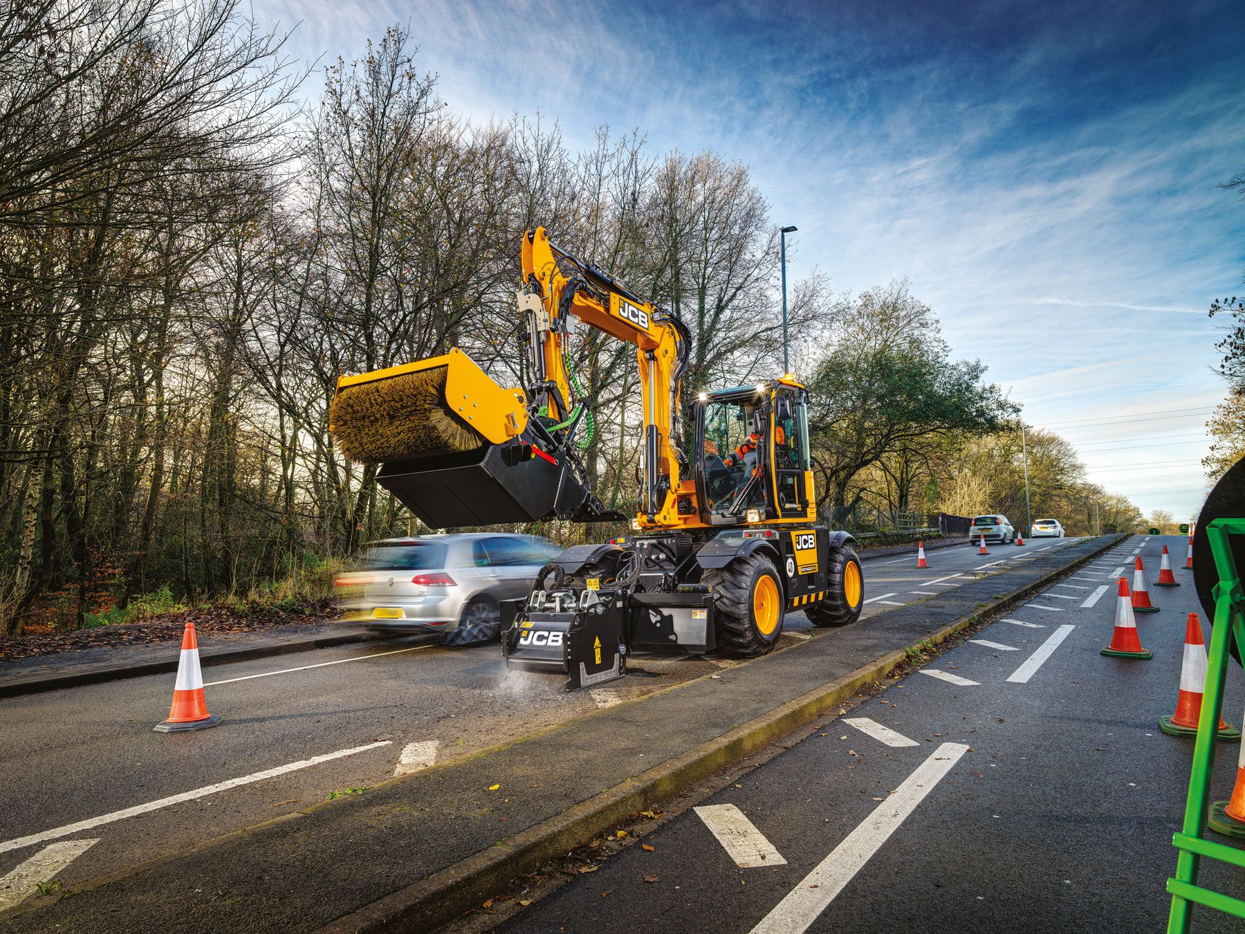 JCB unveils its solution to tackle Staffordshire's potholes
