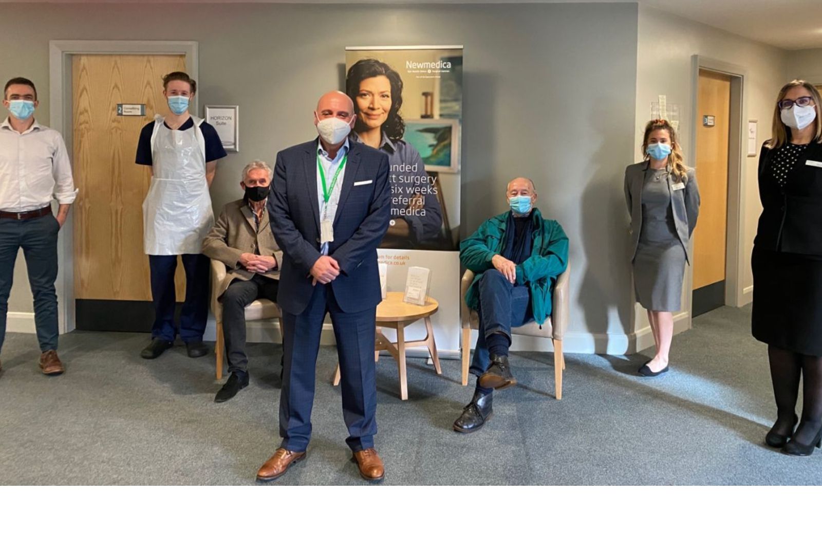 First patient benefits from sight-saving surgery at new Frome eye clinic