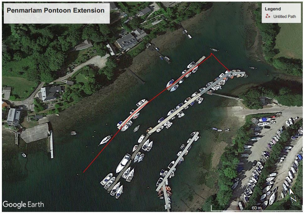 Work to start next month on new marina pontoons in Fowey