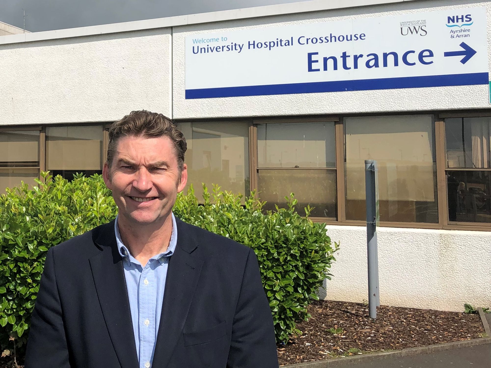 Conservative MSP Brian Whittle calls for greater support for NHS staff on Covid frontline