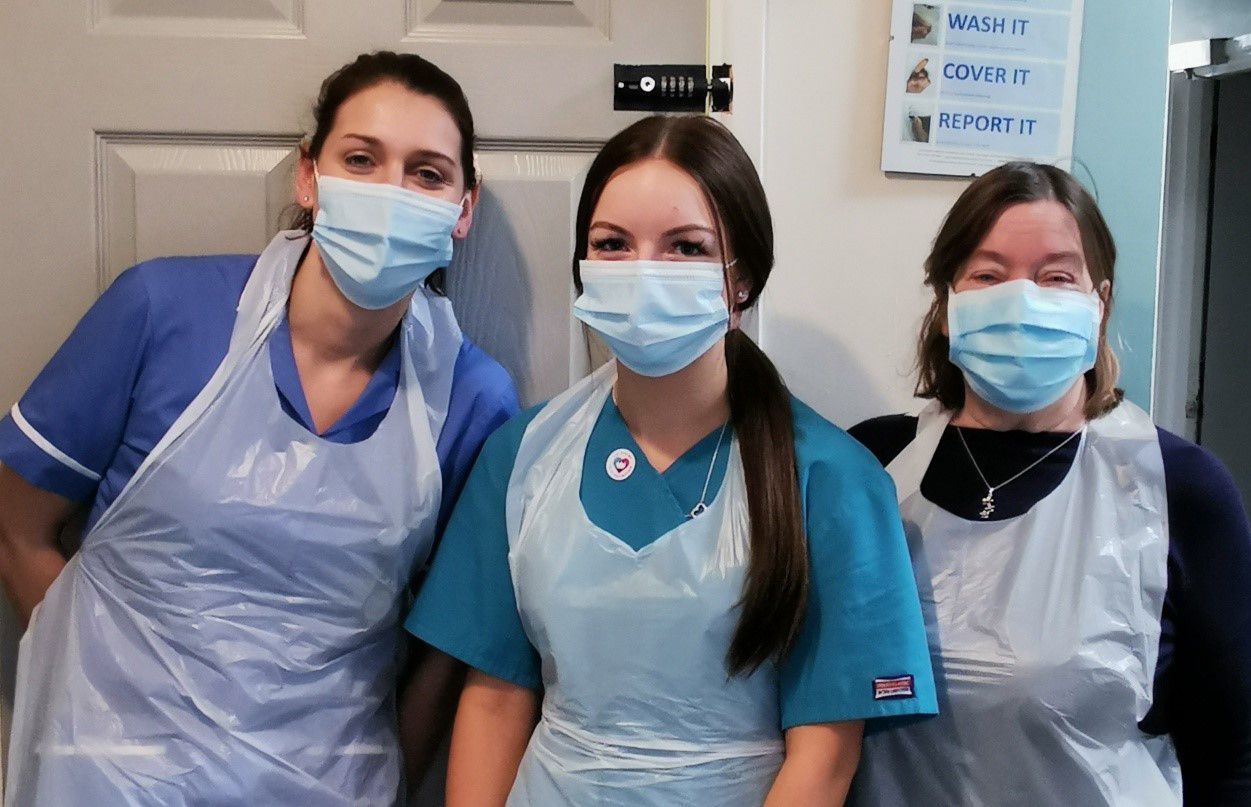 Covid-19 vaccine rolls out at Draycott care home