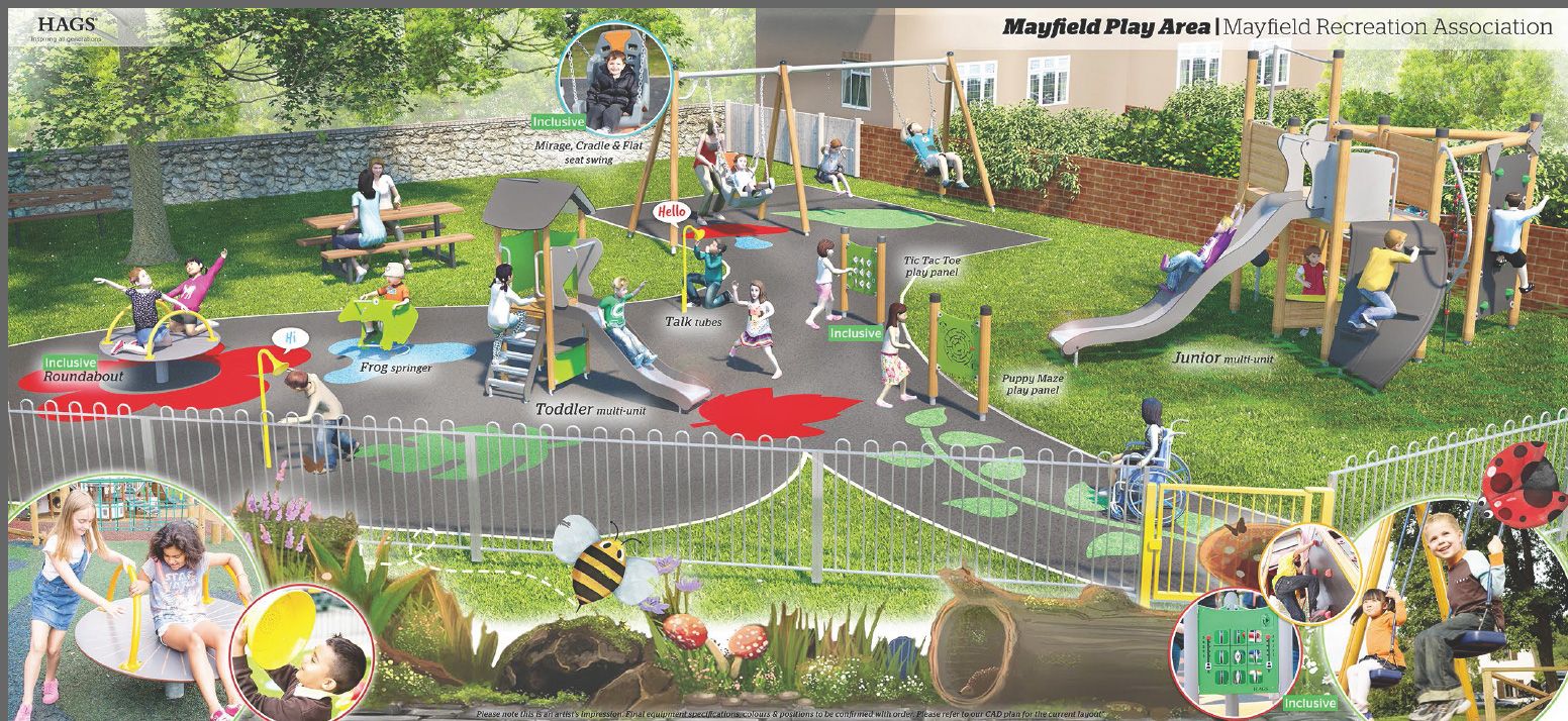 Villagers club together to upgrade Mayfield play area