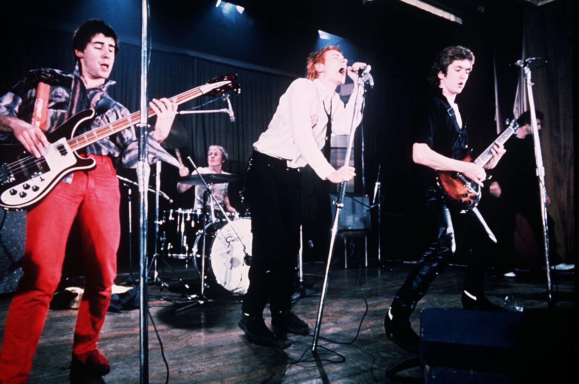 Iconic Sex Pistols image for sale in Totnes foodbank charity art auction