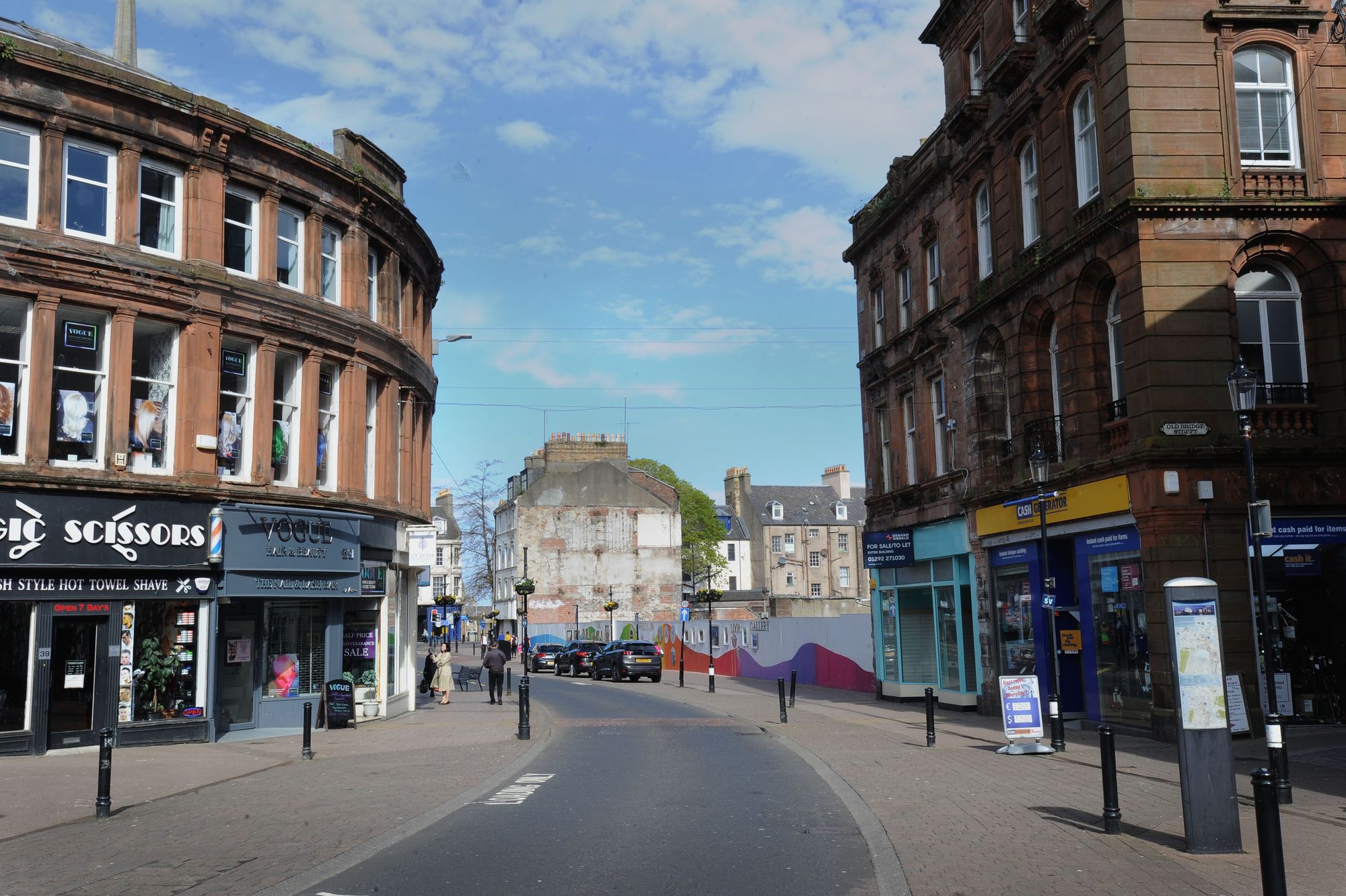 Ayr town centre Covid free as virus rates drop across South Ayrshire Print Ayr town centre Covid free as virus rates drop across South Ayrshire Print