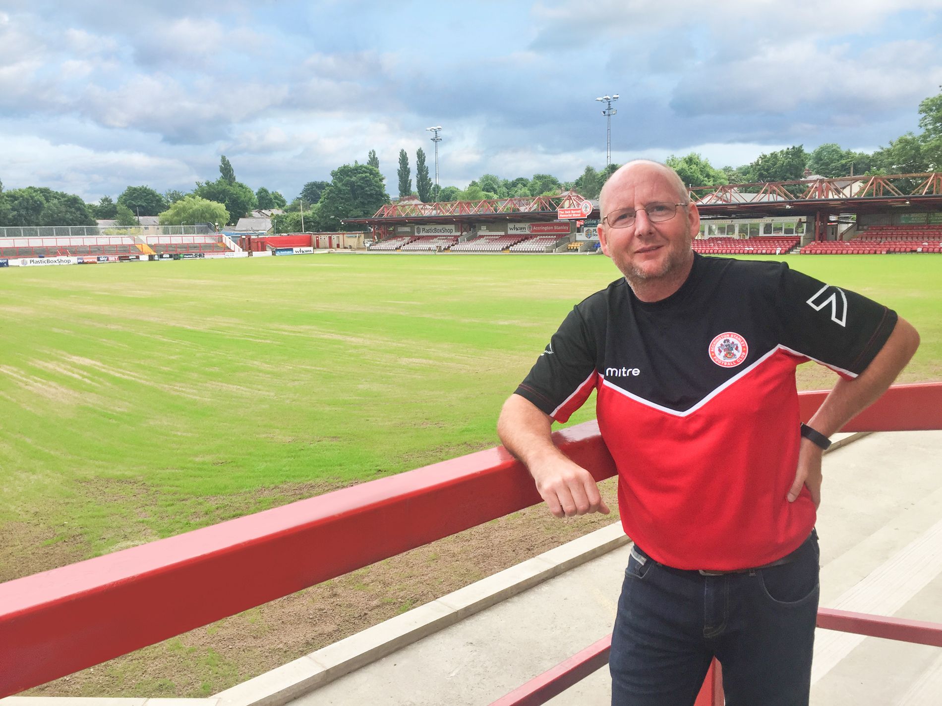Stadium works bode "brighter future" for Accrington Stanley