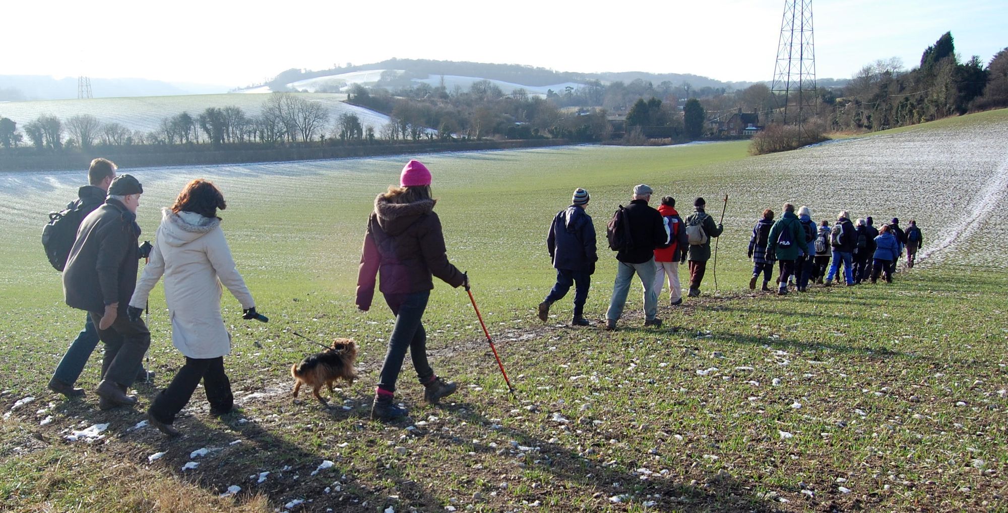 Tonbridge rambler Dave steps down but he doesn't hang up his boots