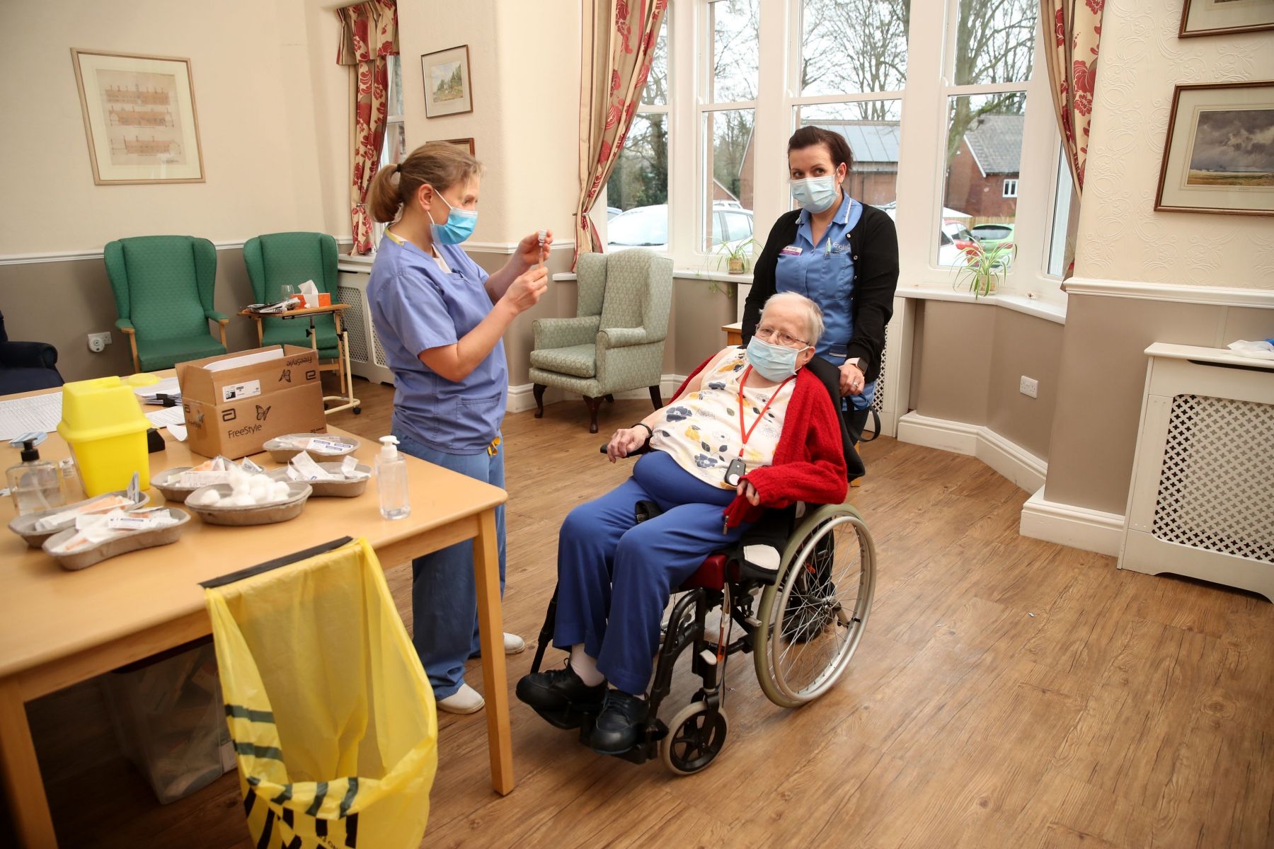 Every eligible care home resident in England has now been offered coronavirus vaccine