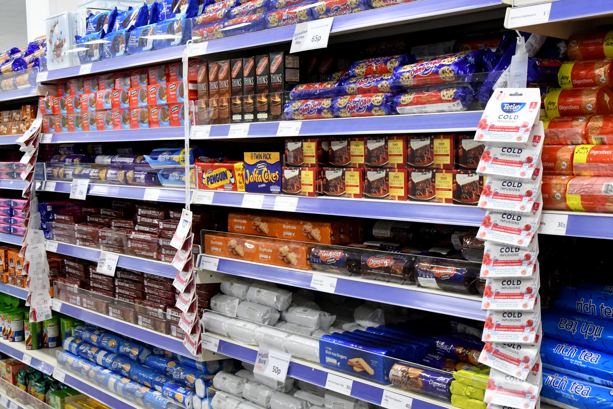 Biscuits revealed as Britain’s favourite snack