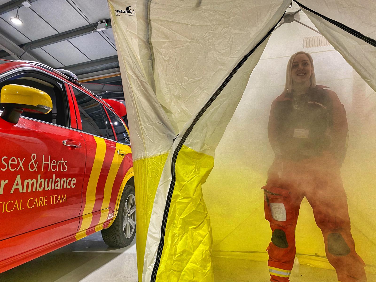 How special 'fog' is helping keep Essex & Herts Air Ambulance crew and patients safe from Covid-19