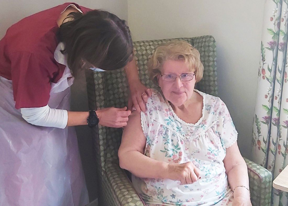 Relief as residents receive vaccine at Hampshire care home