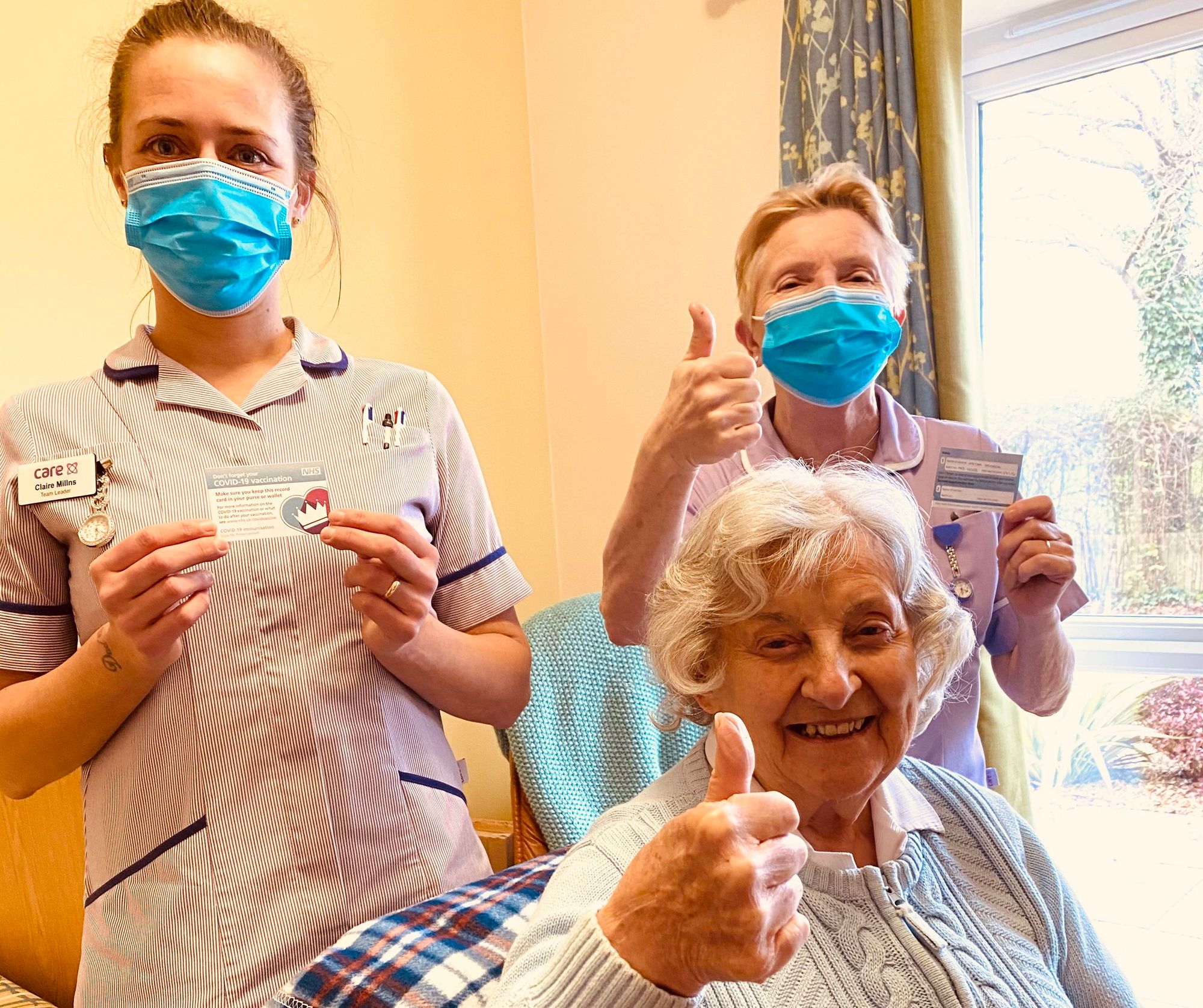 Hailsham care home staff and residents receive Covid-19 vaccine