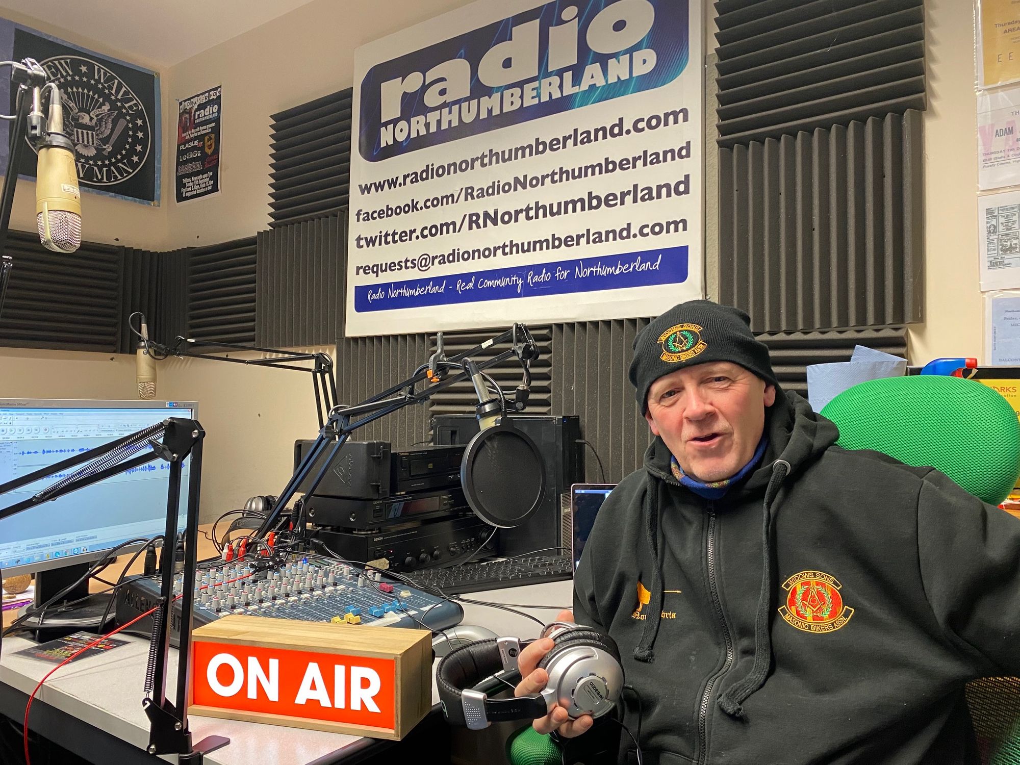 Freemasons launch Northumberland radio show