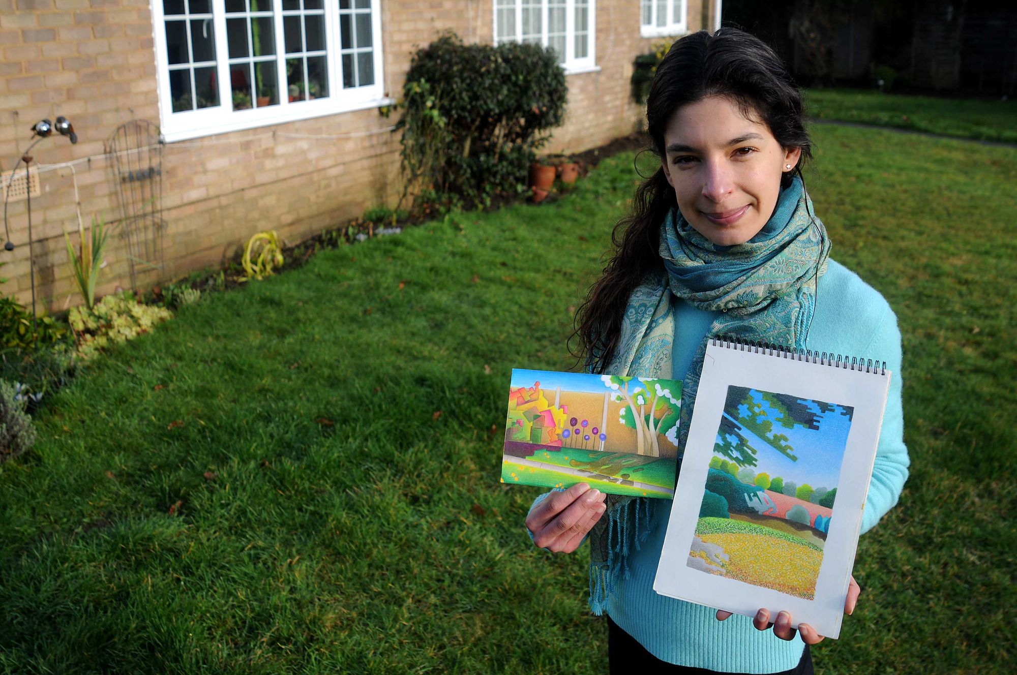 Sevenoaks artist brings happiness during lockdown by painting peoples' 'happy place'