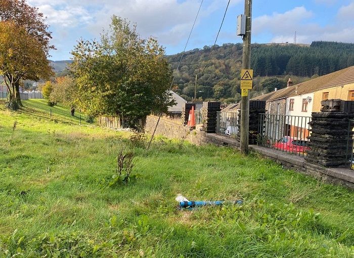 Flood alleviation scheme starts in Pentre