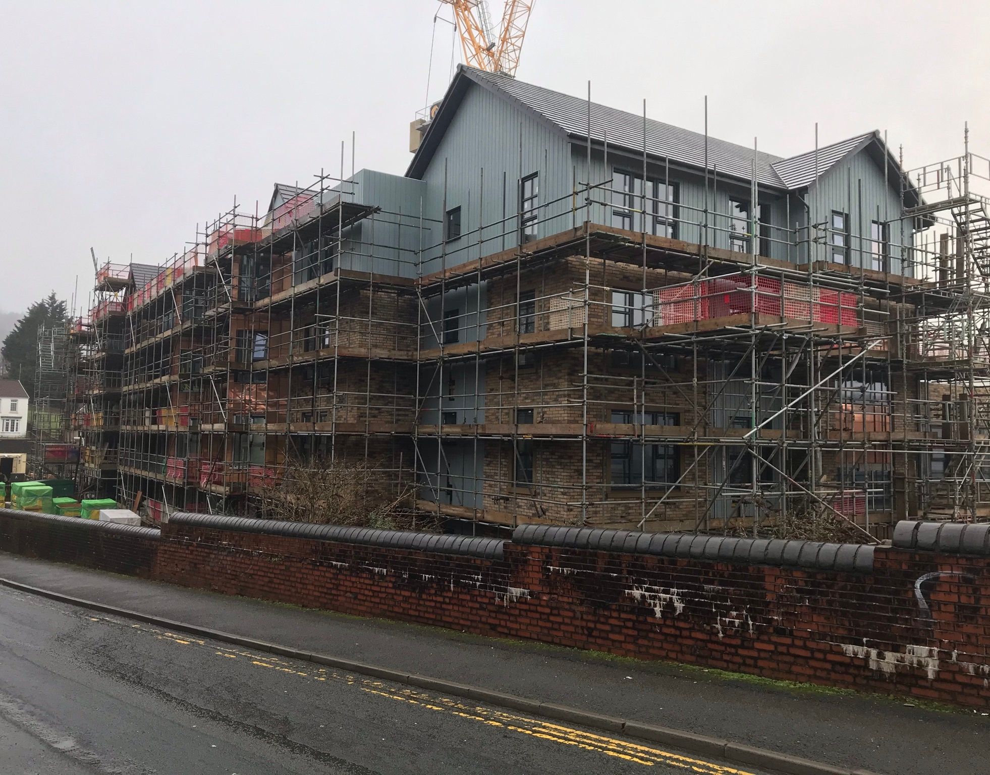 The progress of Pontypridd's Cwrt yr Orsaf Extra Care development