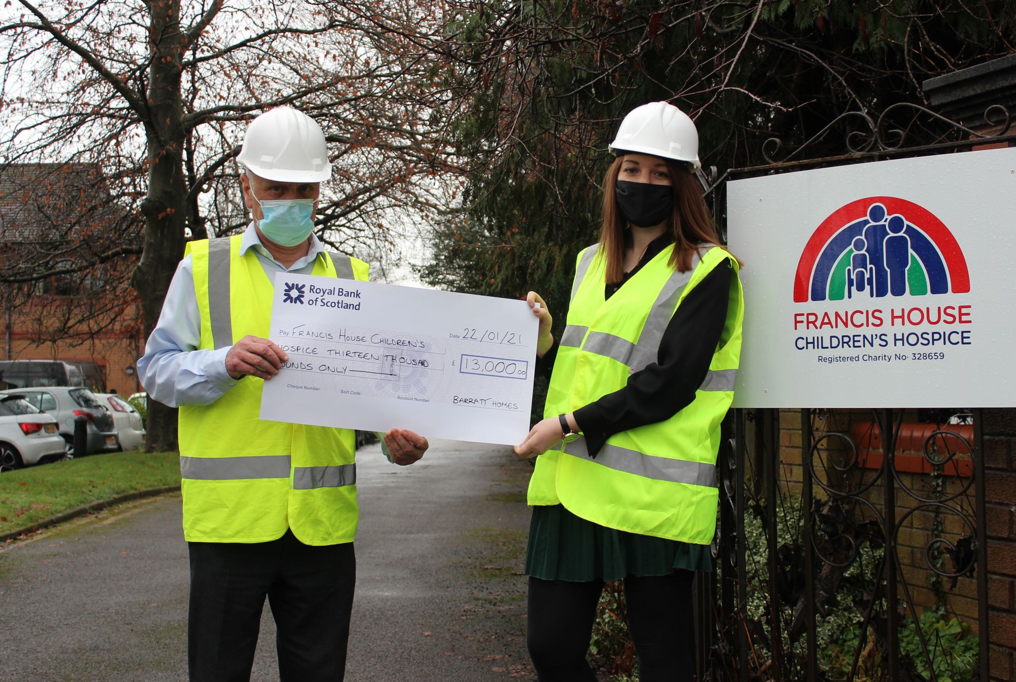 Francis House Children's Hospice receives £13,000 funding boost