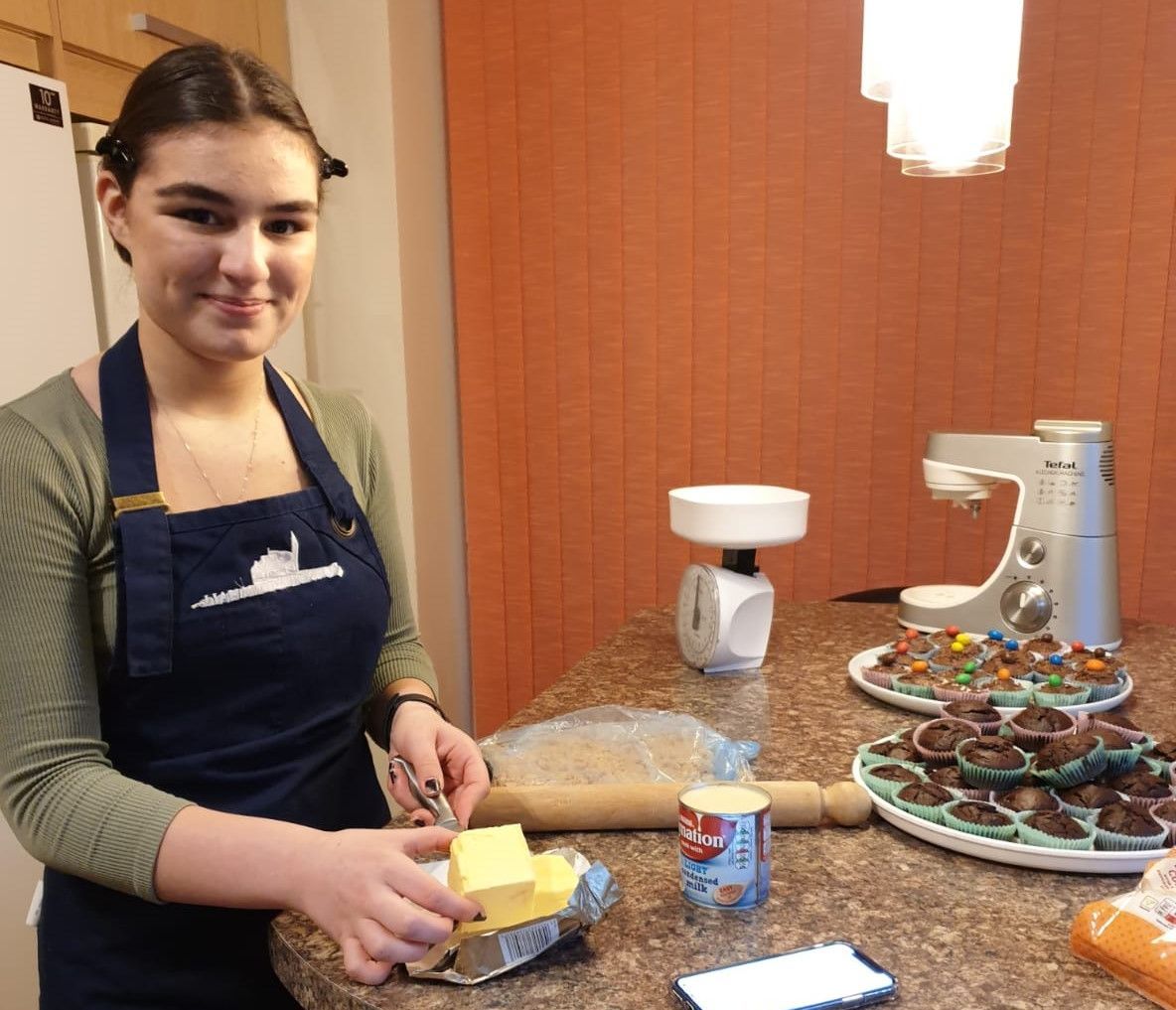 Rochdale student bakes up a storm for care home residents