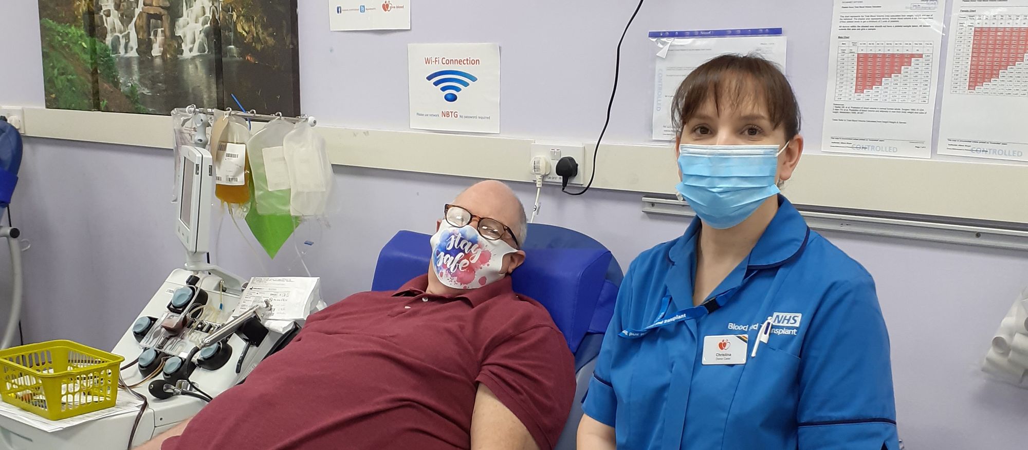 Huntingdon man becomes top plasma donor for entire region