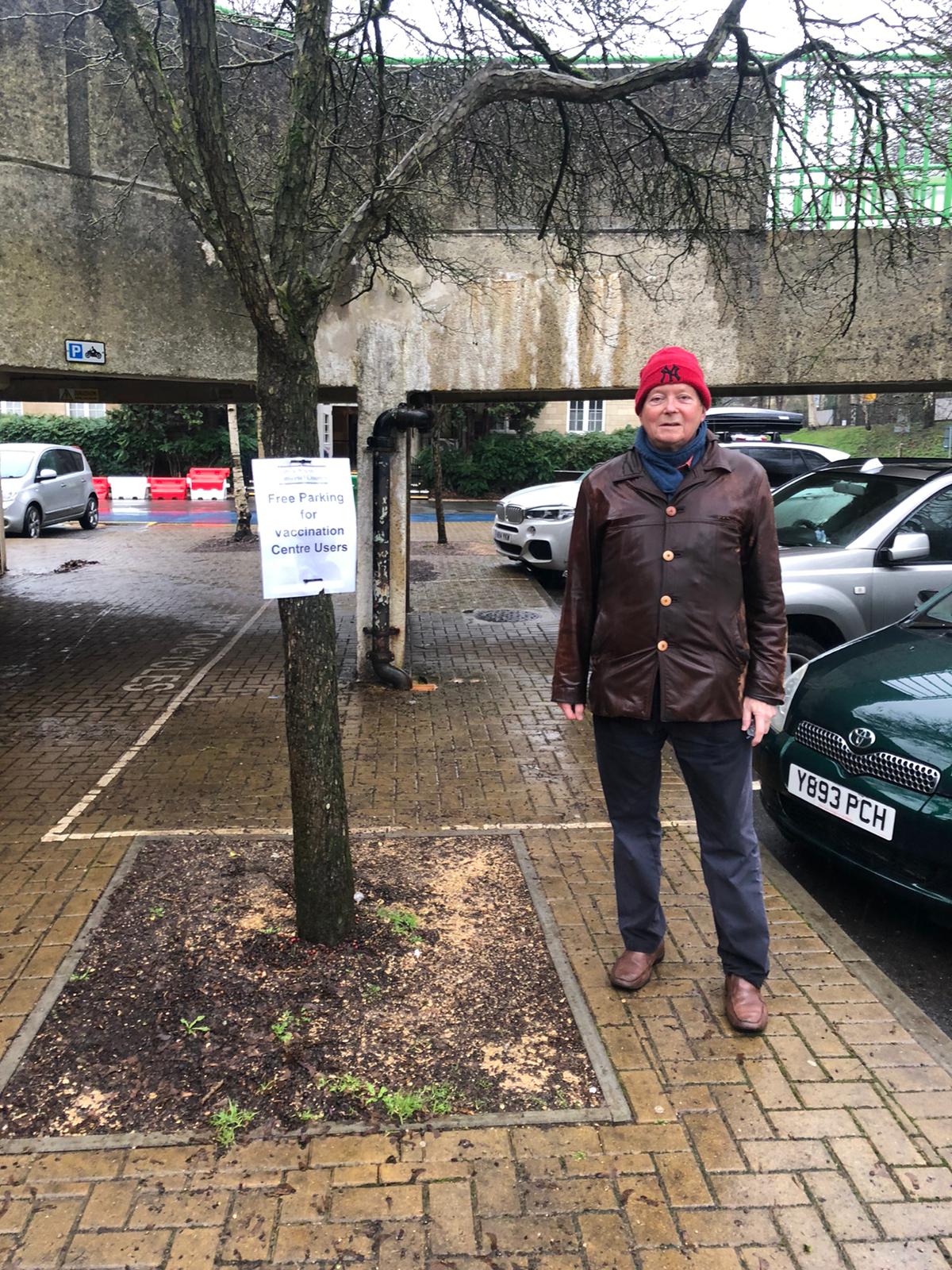 Oldest member of Bath and North East Somerset council receives Covid vaccine
