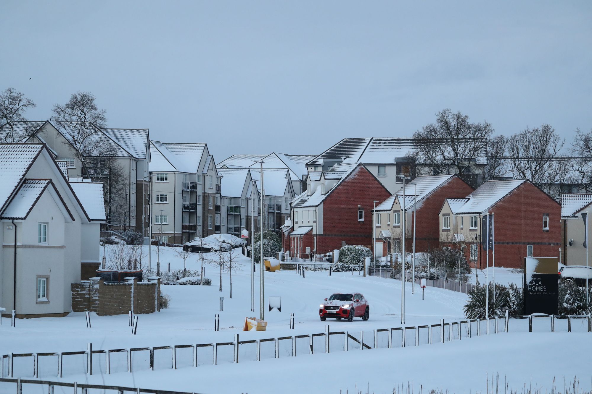 Temperatures dip to almost -18°C as Scotland battles snow