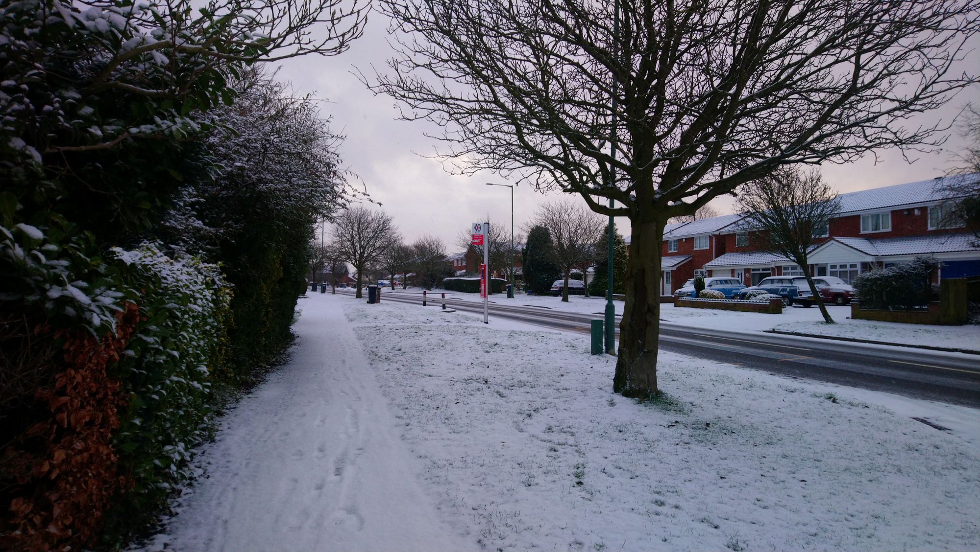 Snow day for residents in Birmingham