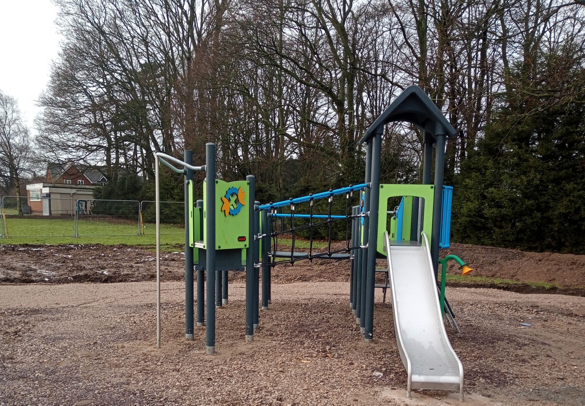 Park work in Stafford on track for spring completion