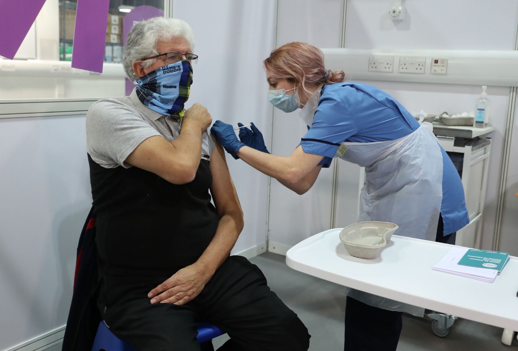 South west vaccinates almost all of their 75-79 year old age bracket