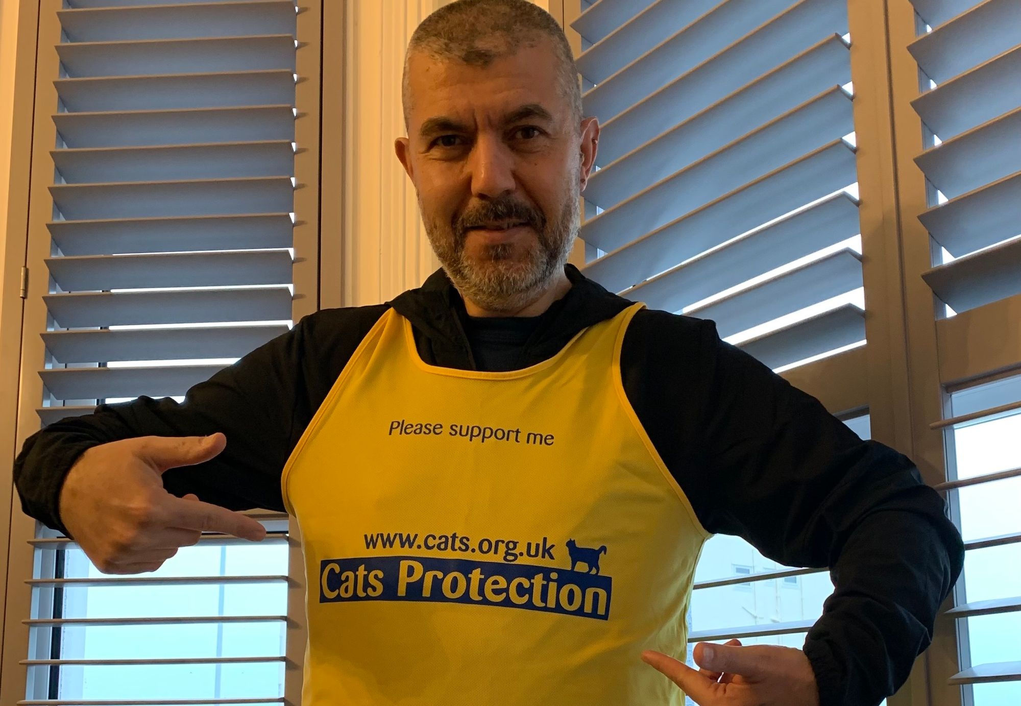 Worthing man to run 21 half marathons to raise money for an animal charity in memory of his cat