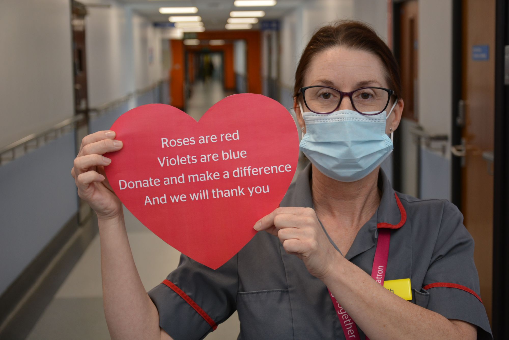 Mid and South Essex Hospitals Charity asks you to show your love for Valentine's Day