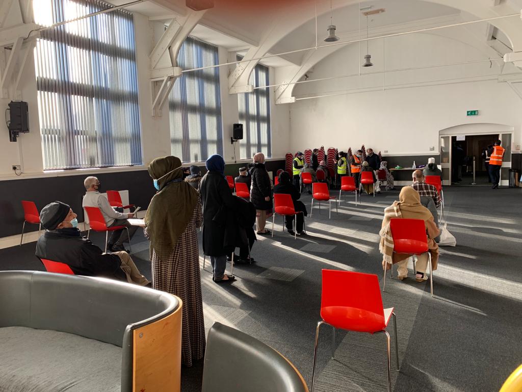 Rochdale’s first pop-up Covid vaccine clinic opened to target BAME community