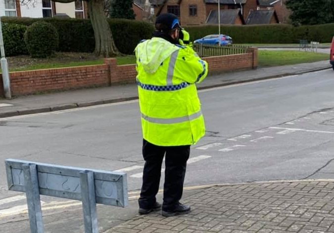 Motorist reported for driving without MOT during speeding operation