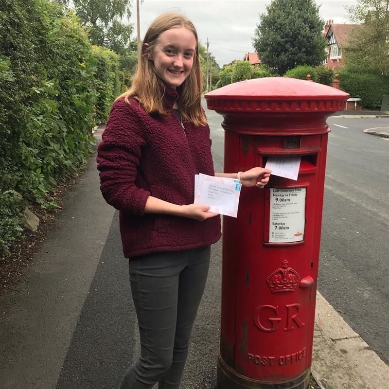 University of Chester students set up pen-pal scheme to benefit the elderly