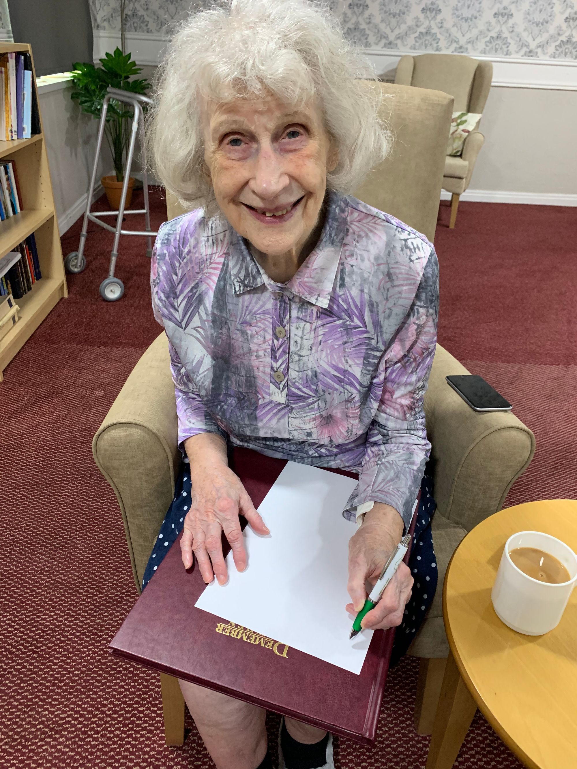 Care home residents in Ingleby Barwick create characters for short stories