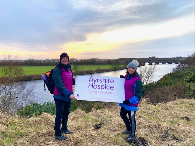 Ayrshire woman and her husband to walk 500 miles in memory of her brothers