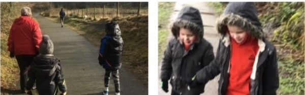 Students at Coedpenmaen Primary School challenged to walk a mile a day