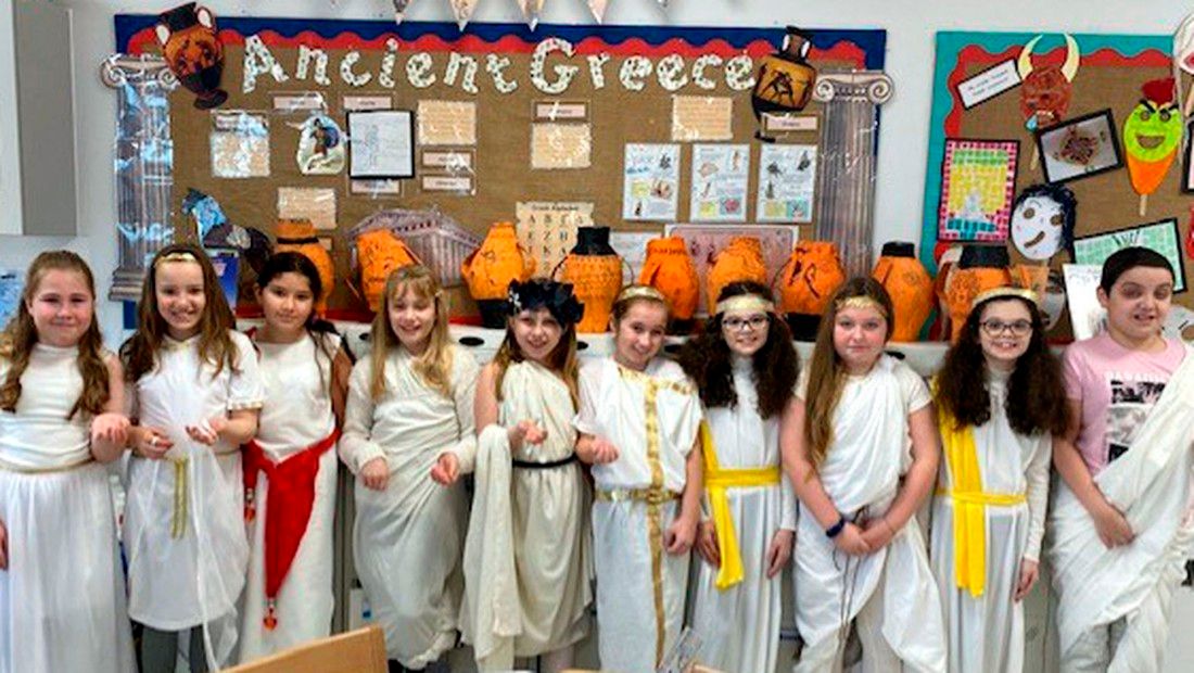 It's all Greek as Thanet pupils explore the Ancient World