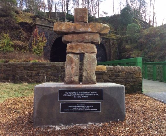 Stone Man monument is legacy of Rossendale's quarry workers