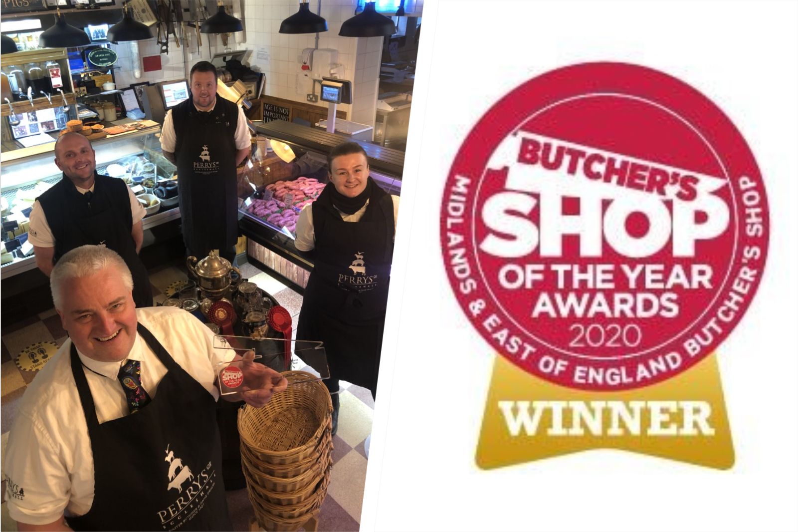 Eccelshall butcher wins award
