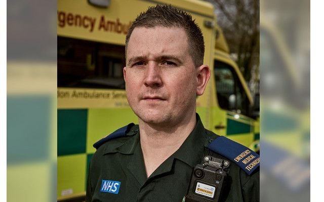 Croydon ambulance crew member among first to wear body camera
