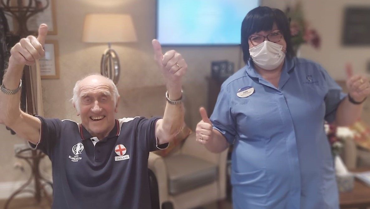 Birstall care home residents welcome vaccine roll out