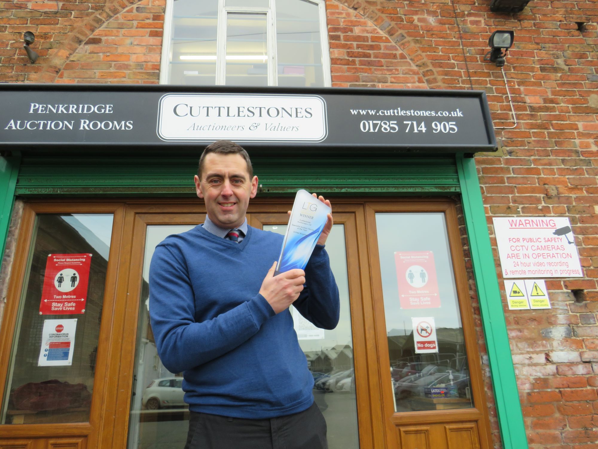 Penkridge and Wolverhampton auction house is honoured in lifestyle