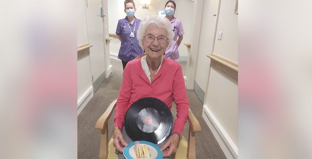 Dining through the decades at Hythe care home
