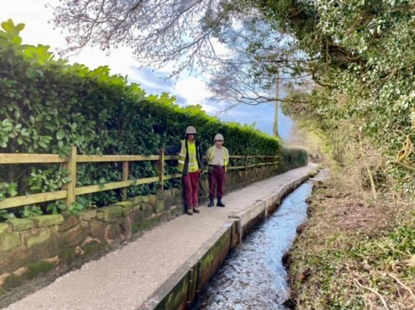 Historic Staffordshire footpath reopens following repairs