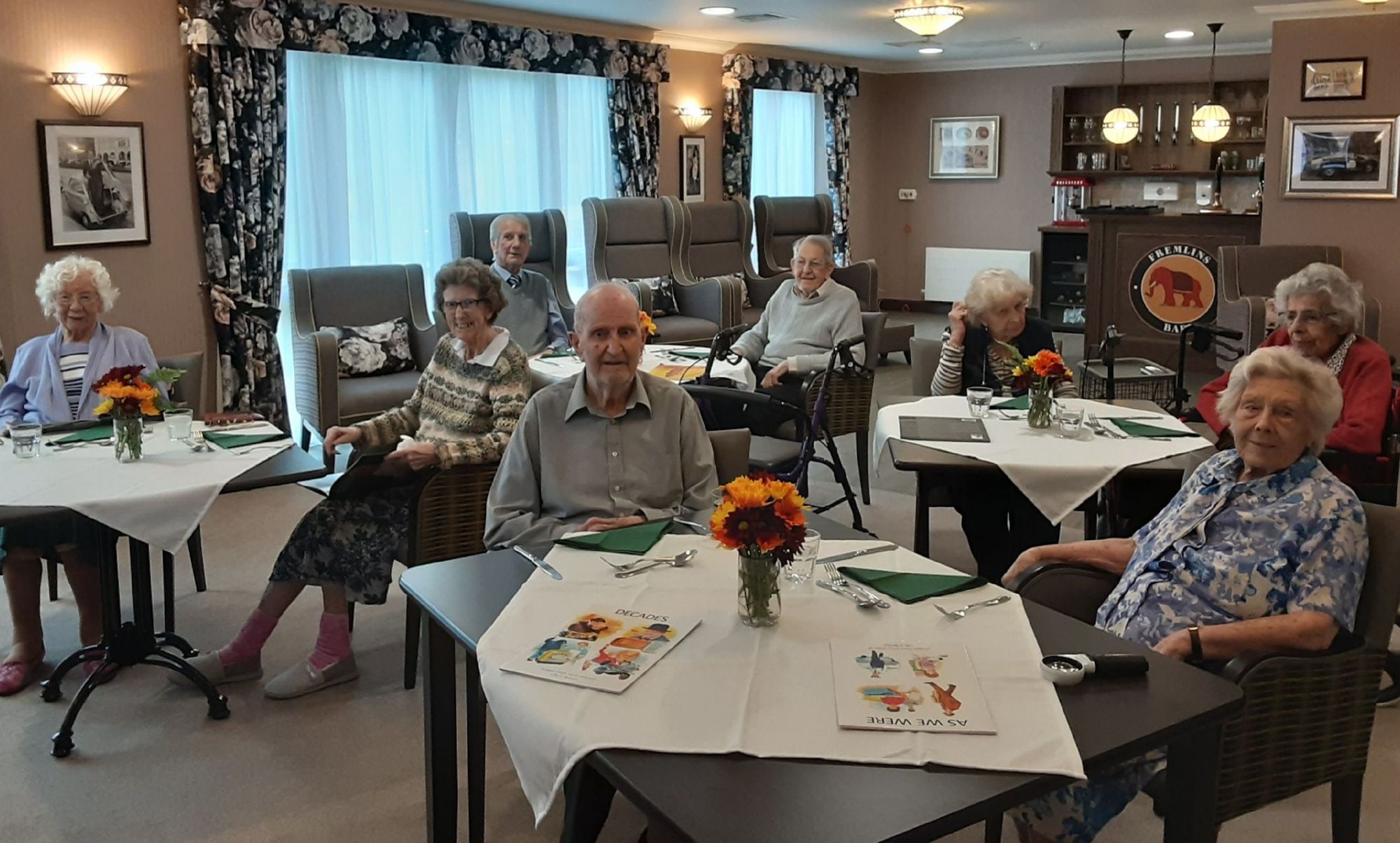 Dining through the decades at Maidstone care home