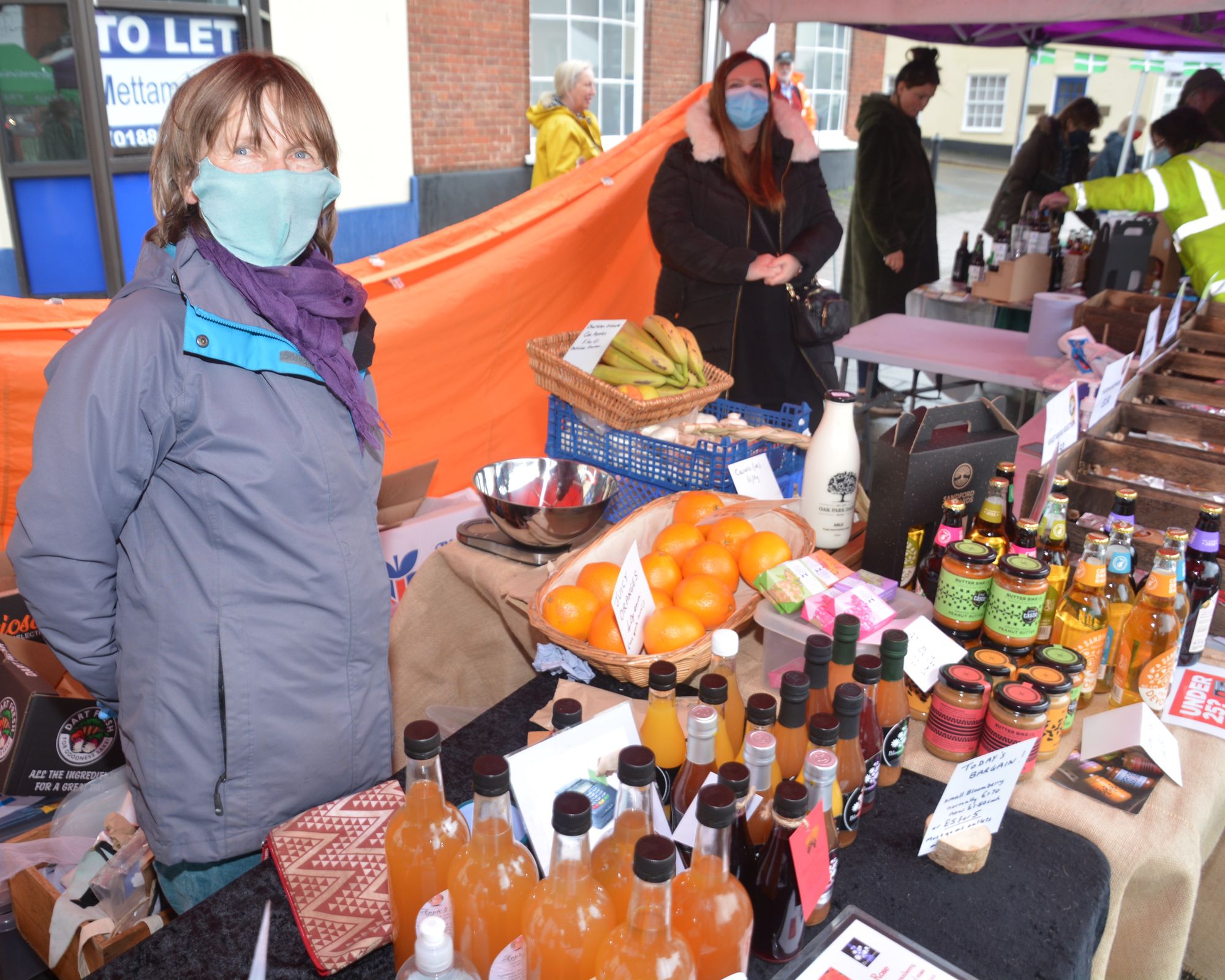 Cullompton Farmer's Market returns with new safety measures