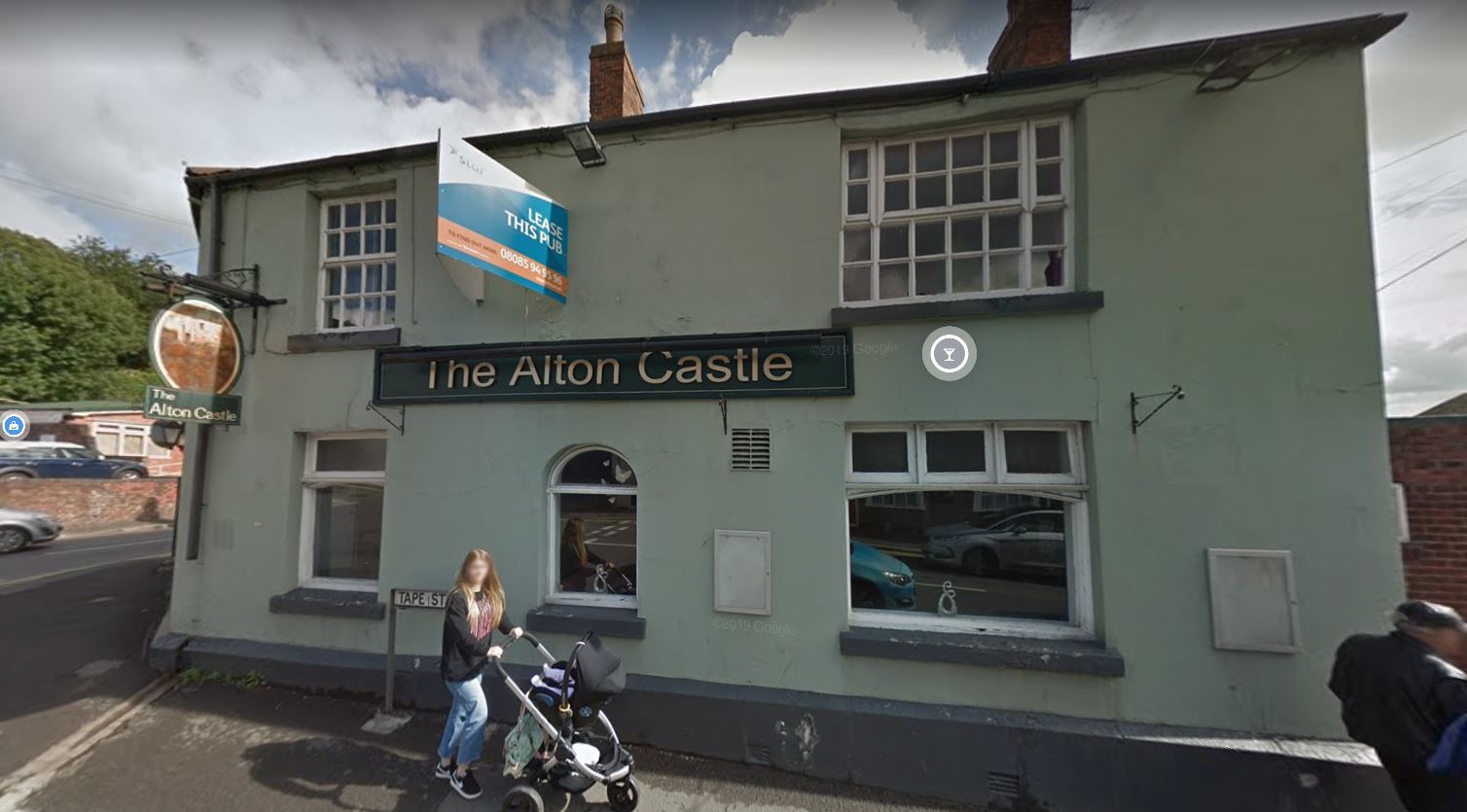 A former Cheadle pub could be turned into a takeaway shop