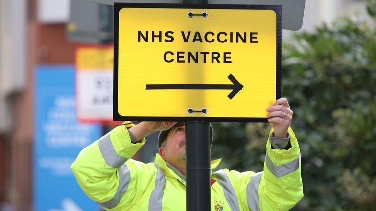 Where 39 new mass vaccination centres will open in England this week