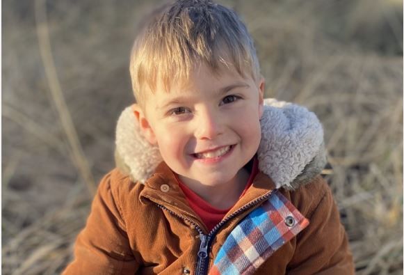 Four-year-old Alfie from Alnwick is a 'Little Trooper'