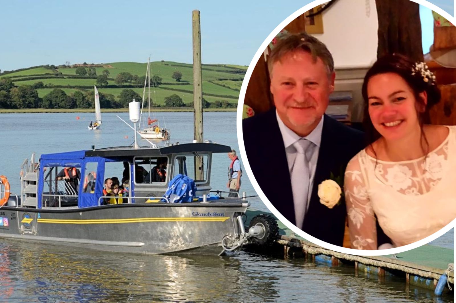 Ferryside couple who got engaged in middle of River Towy plan a special return to the water