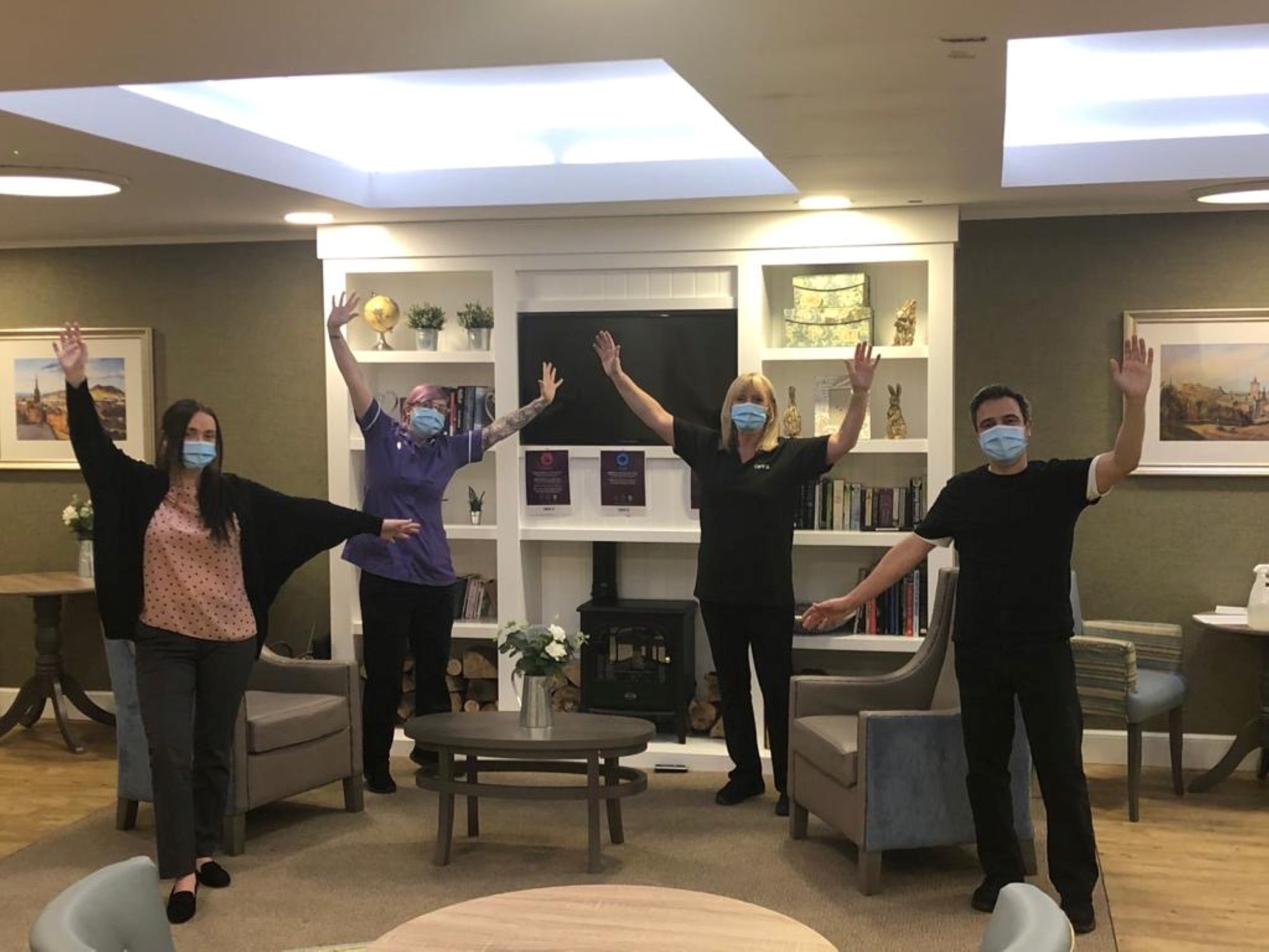 Edinburgh care home thanks local community for its support